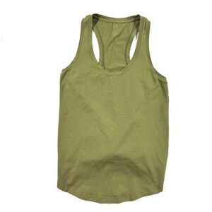 Lululemon Love Tank Top Bronze Green TIED BACK